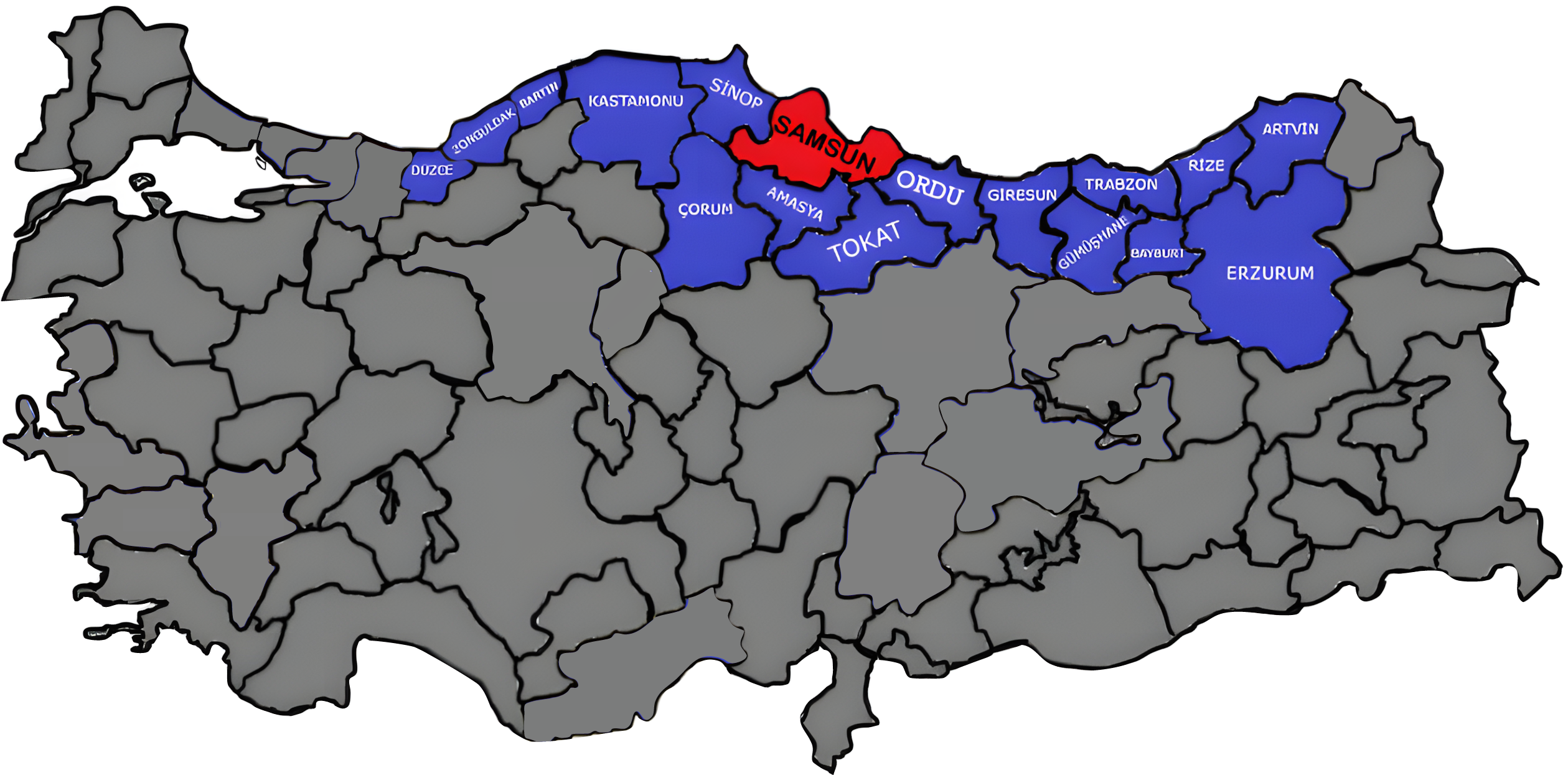 Dağıtım Ağı Haritası